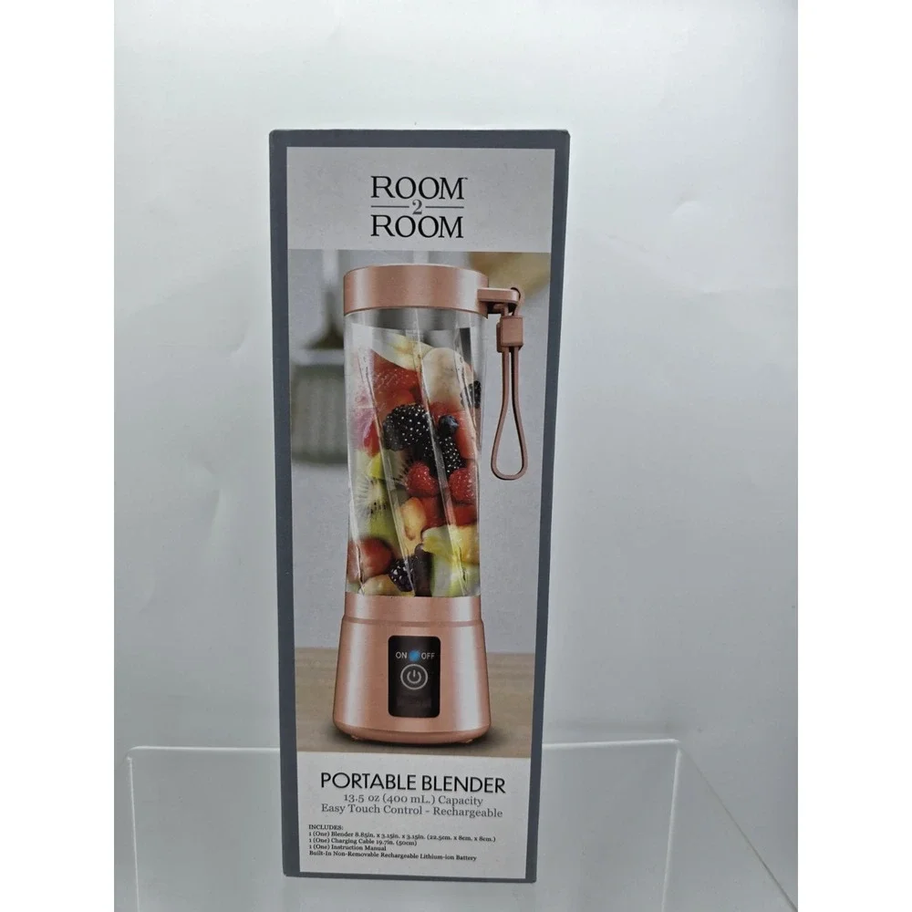Room 2 Room Portable Blender PINK - BRAND NEW! Shakes - Smoothies - Pre Workout!